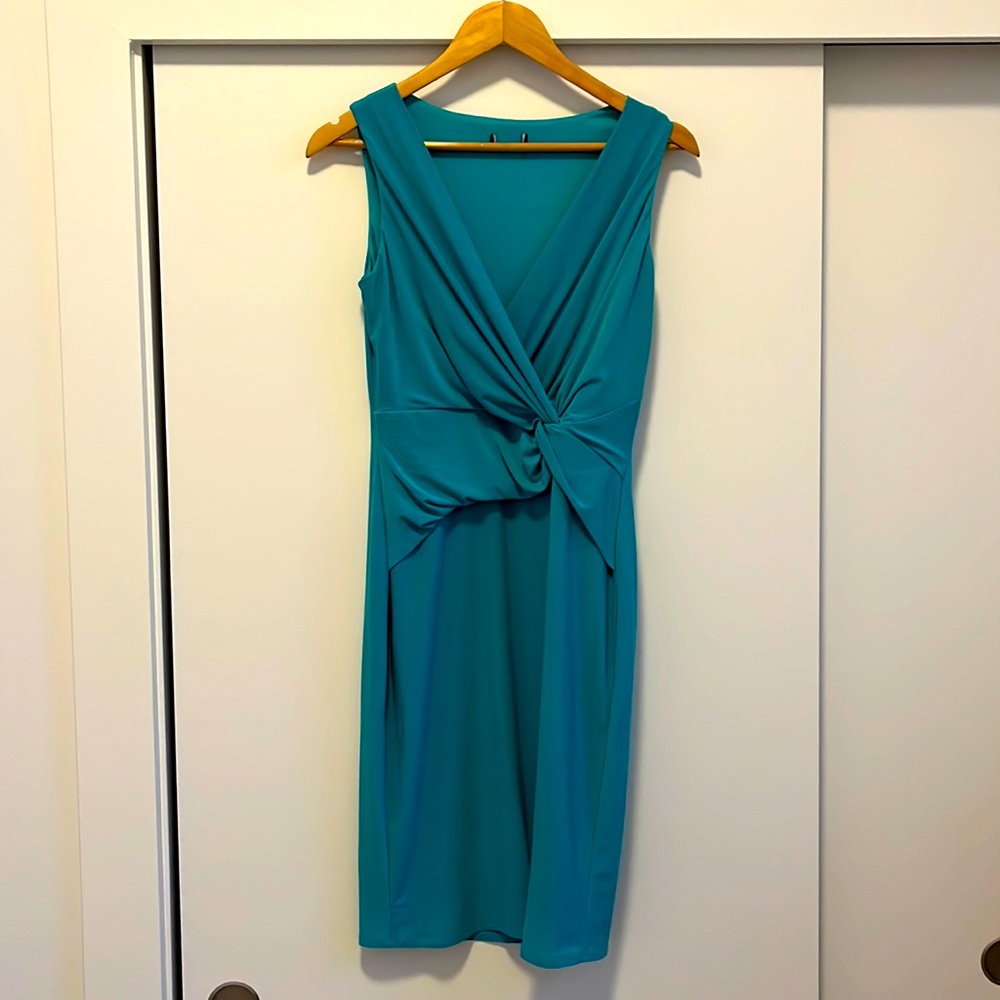 Turquoise Midi Dress